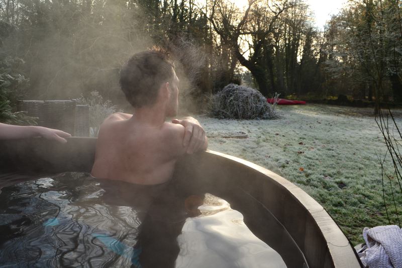 Bain nordique pendant un weekend insolite hauts de france