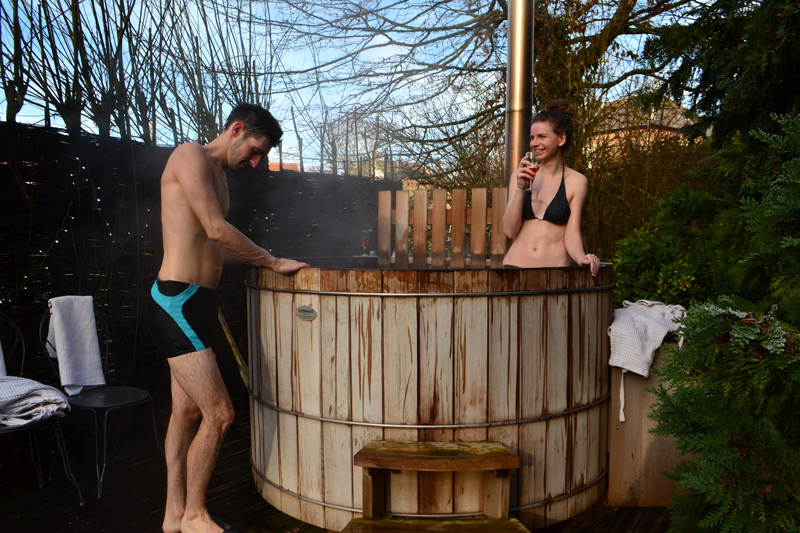 le bain nordique en amoureux