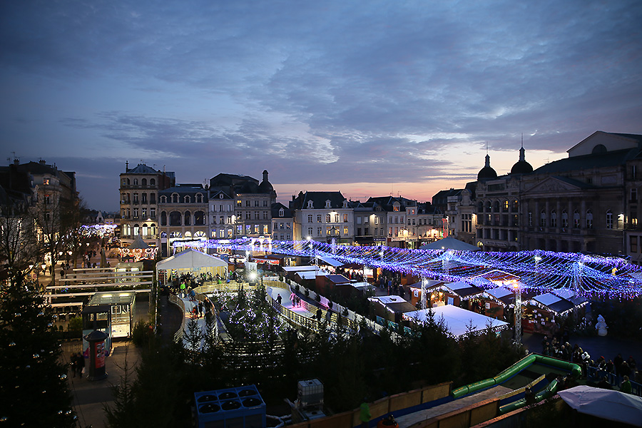 Le village de Noel à Saint Quentin