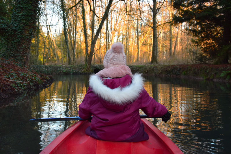 balade en canoe à La Maison de l'Omignon