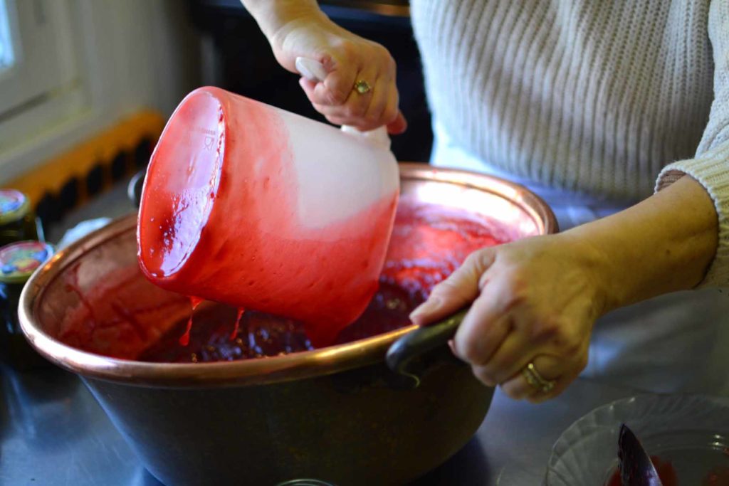 faire de la confiture à La Maison de l'Omignon