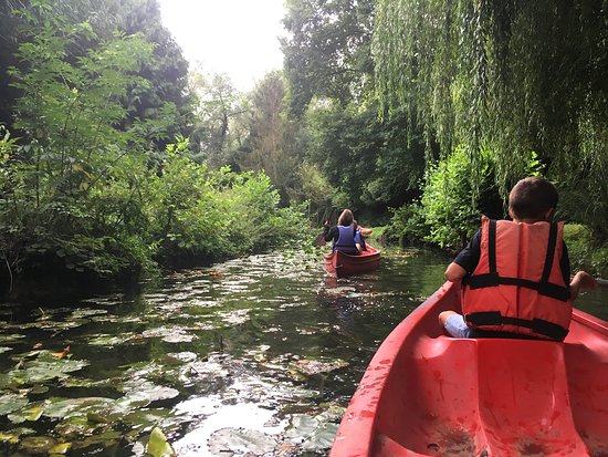 canoe en amoureux dans le nord de la France