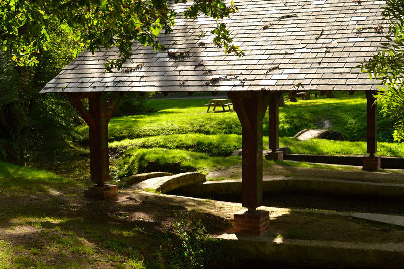 Le lavoir de Vermand près de La Maison de l'Omignon